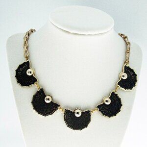 LULU FROST 20" MANTILLA FAN CUT NECKLACE - JNTYB1